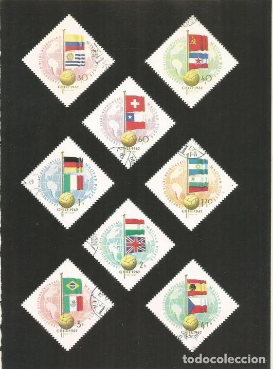 Cartes Postales: LAMINA 19623: Serie de sellos de Hungria de 1962 - Jaime Ministral