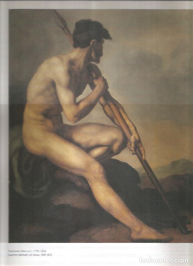 Cartes Postales: LAMINA 19482: Guerrero desnudo con lanza, por Gericault - E. Lucie-Smith