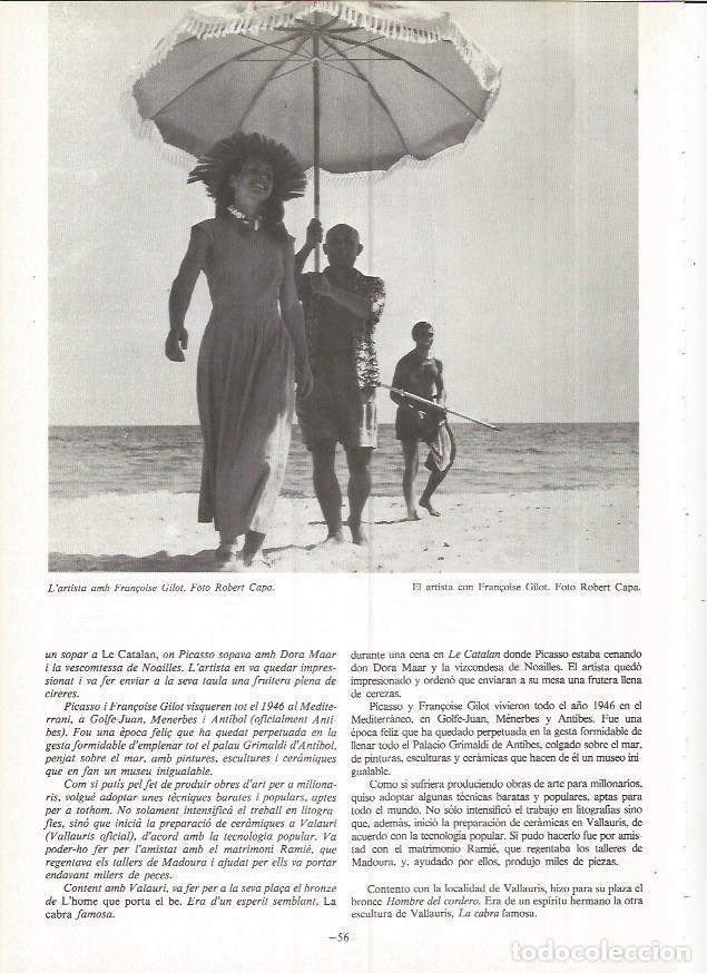 Cartoline: LAMINA 18999: Picasso con Fran&ccedil;oise Gilot - Alexandre Cirici