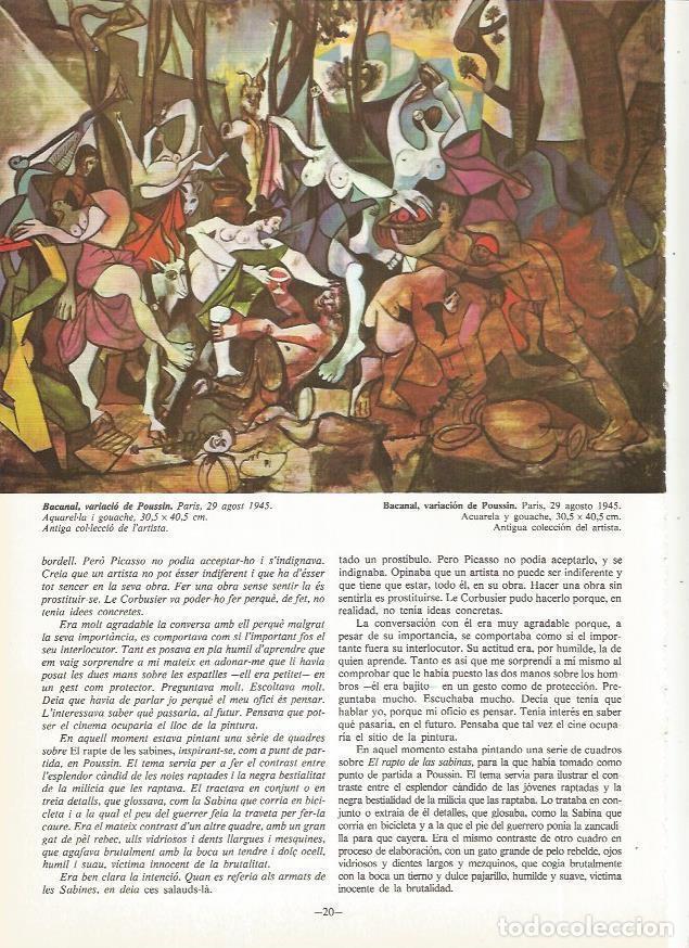 Postcards: LAMINA 18982: Bacanal, variacion de Poussin - Alexandre Cirici