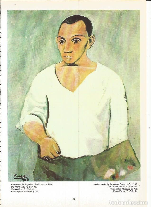 Cartoline: LAMINA 18992: Autorretrato de la paleta - Alexandre Cirici