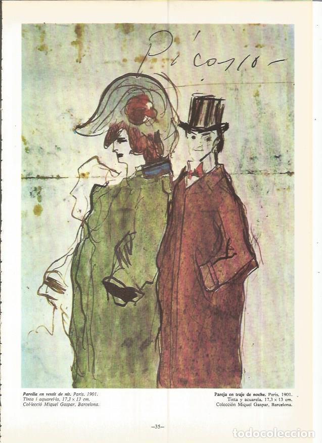 Postkarten: LAMINA 18989: Pareja en traje de noche - Alexandre Cirici