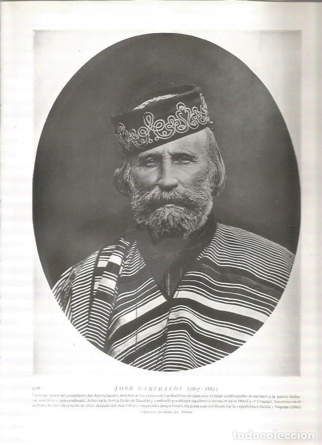 Postkarten: LAMINA 19226: Giuseppe Garibaldi - Varios