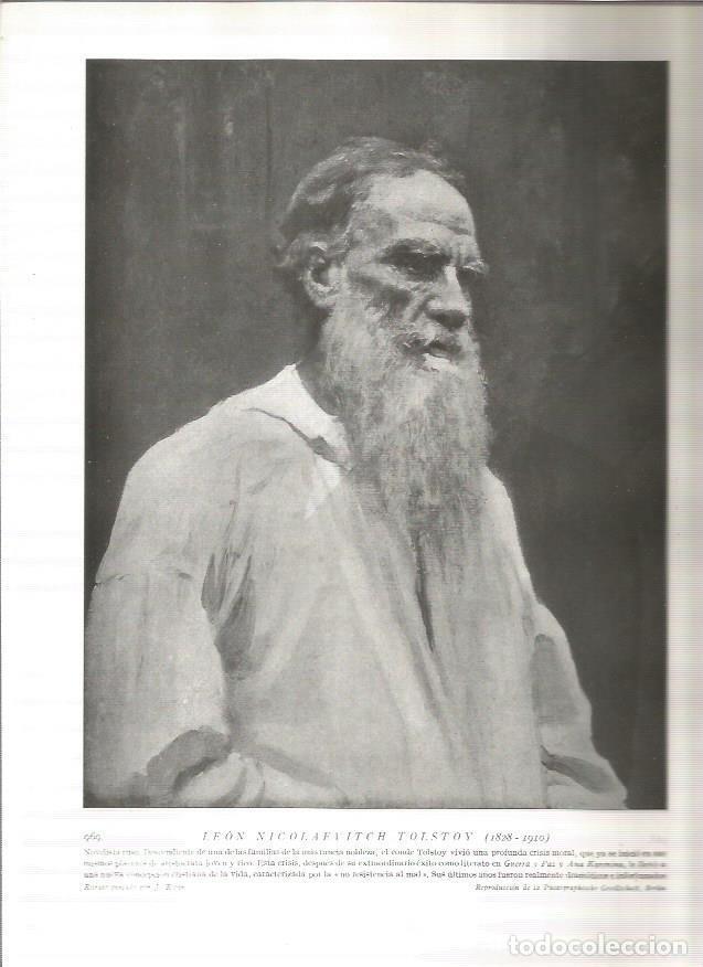 Cartes Postales: LAMINA 19245: Leon Tolstoy - Varios