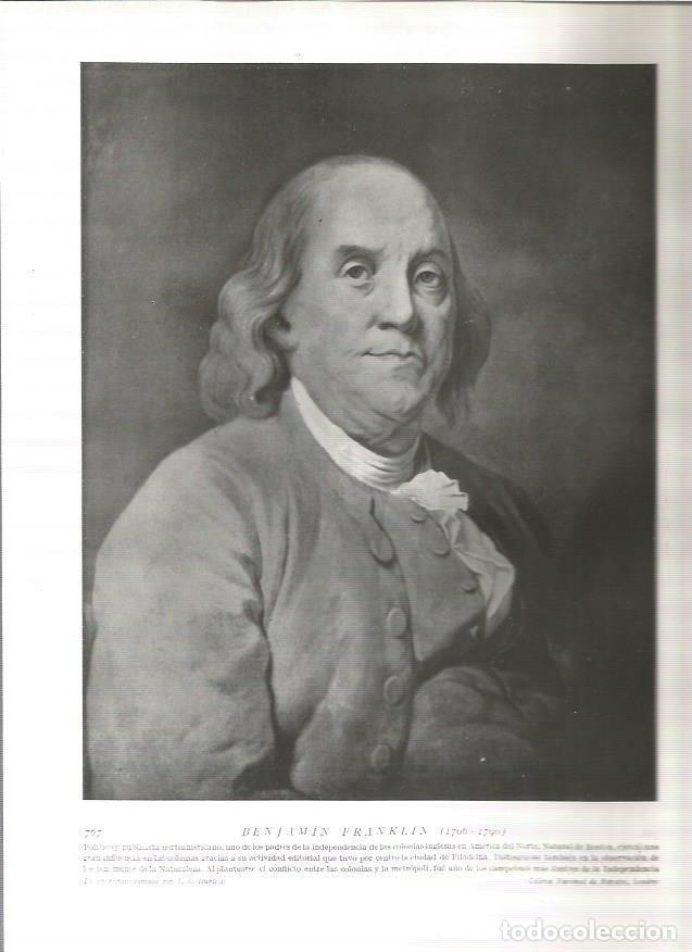 Postcards: LAMINA 19158: Benjamin Franklin - Varios
