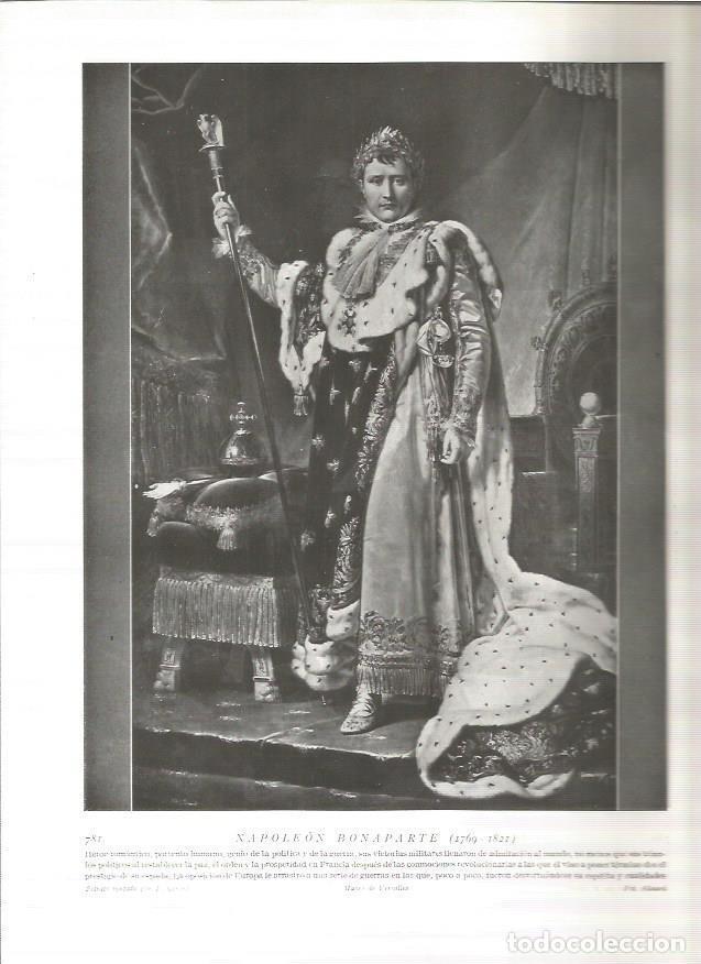 Cartoline: LAMINA 19163: Napoleon Bonaparte - Varios