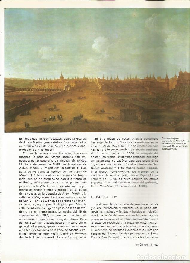 Cartes Postales: LAMINA 20226: Estampa de epoca de la calle Atocha - VVAA