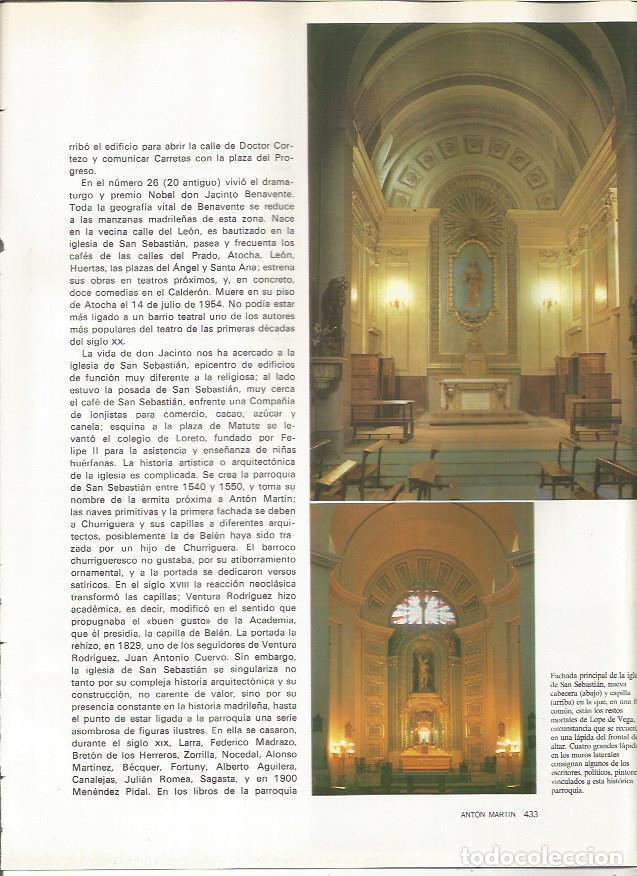 Cartes Postales: LAMINA 20229: Interior de la iglesia de San Sebastian - VVAA