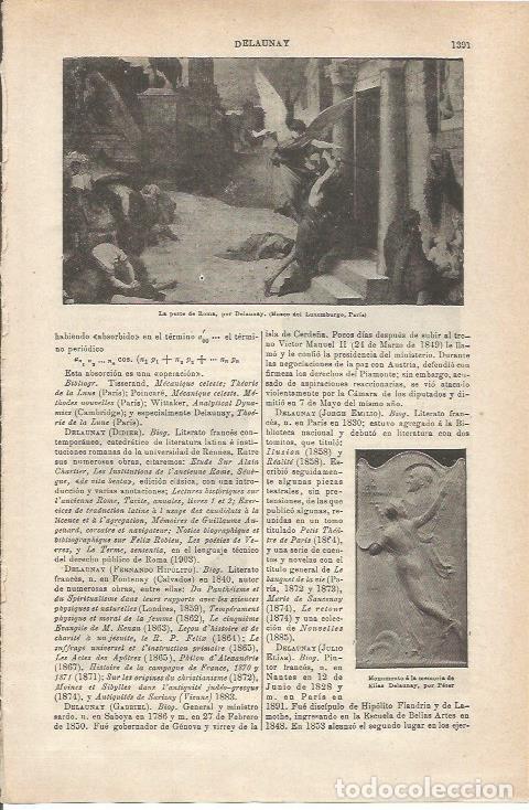 Cartoline: LAMINA ESPASA 33958: La peste de Roma, por Deleunay - Varios