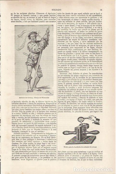 Cartoline: LAMINA ESPASA 34117: Soldado de fortuna, por Meissonier - Varios