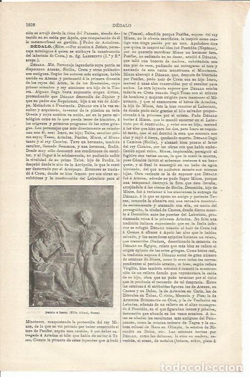 Cartoline: LAMINA ESPASA 33946: Dedalo e Icaro - Varios