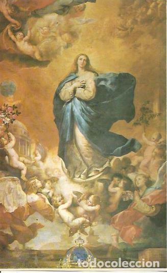 Cartes Postales: LAMINA 20532: La Inmaculada Concepcion, del retablo mayor del Convento de las Agustinas - Julian Alv