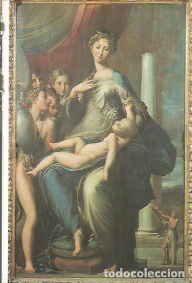 Postales: LAMINA 20467: Madonna del cuello largo, por Parmegianino - Varios