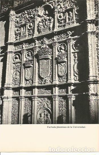 Cartoline: LAMINA 20504: Fachada plateresca de la Universidad de Salamanca - Julian Alvarez Villar