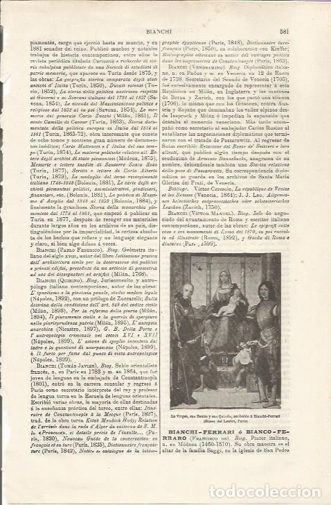 Cartoline: LAMINA ESPASA 34509: La Virgen, San Benito y San Quintin, por Bianchi-Ferrari - Varios