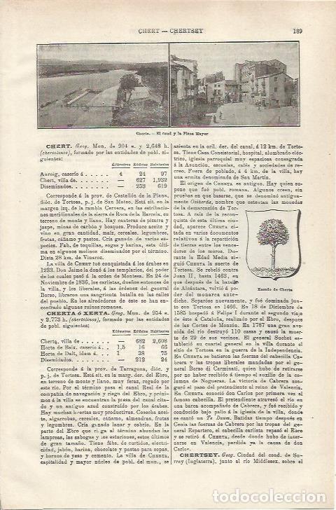 Postais: LAMINA ESPASA 34704: Plaza Mayor de Cherta, Tarragona - Varios