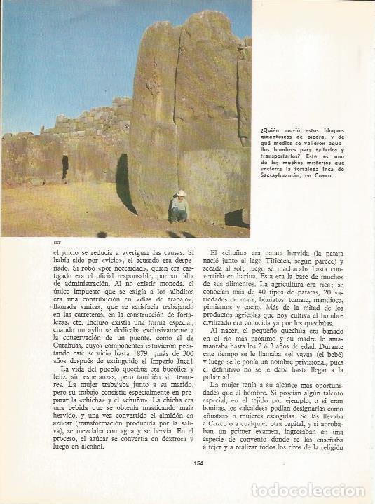 Postkarten: LAMINA 20597: Fortaleza inca de Sacsayhuaman en Cuzco, Peru - VVAA