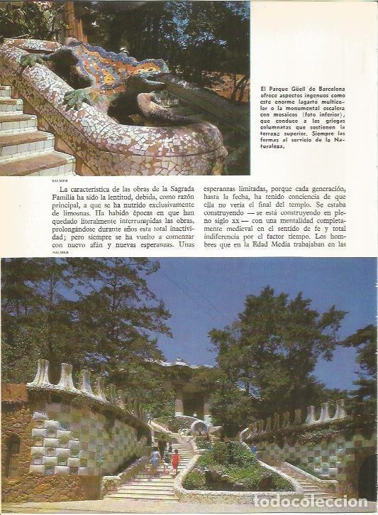 Cartoline: LAMINA 20591: Parque Guell de Barcelona - VVAA