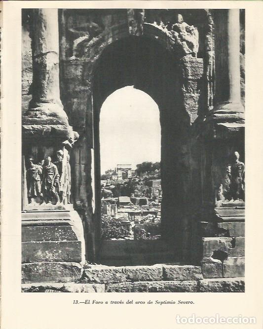 Cartoline: LAMINA 20826: El Foro de Roma visto desde el Arco de Severo - Maurice Crouzet