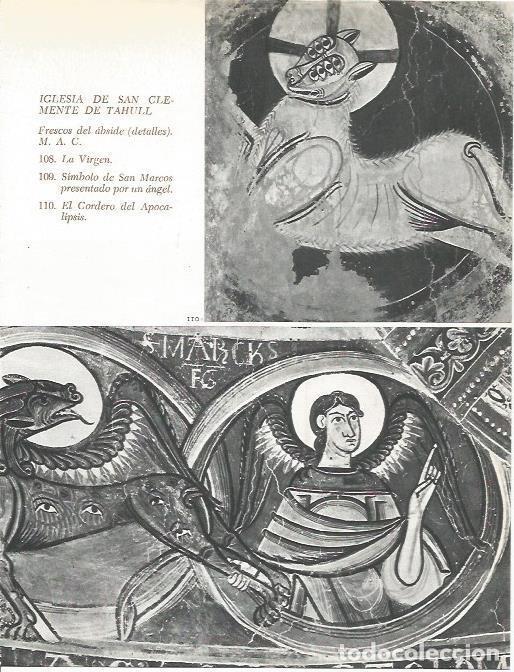 Postkarten: LAMINA 20713: Pinturas de Sant Climent de Taull - Marcel Durliat