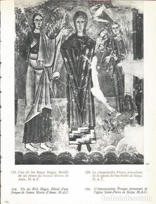 Postkarten: LAMINA 20717: La Anunciacion de la Iglesia de Sant Pere de Sorpe - Marcel Durliat