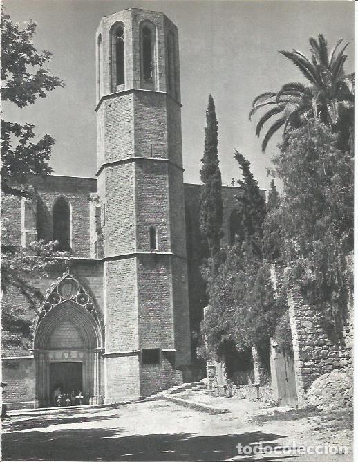 Postkarten: LAMINA 20723: Monasterio de Pedralbes en Barcelona - Marcel Durliat