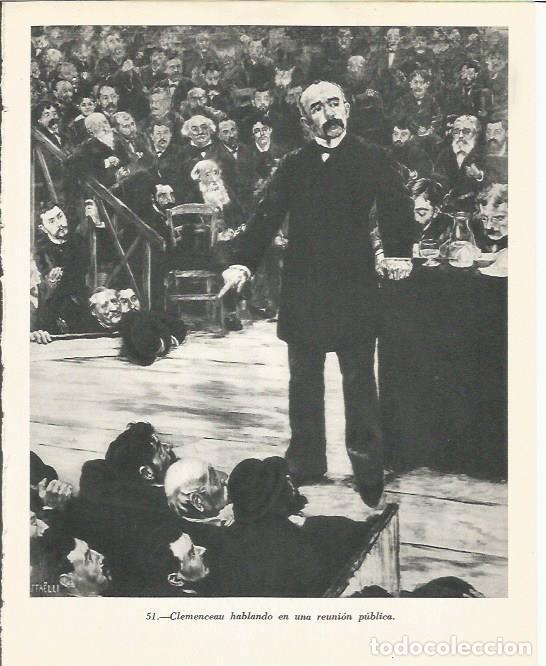 Postkarten: LAMINA 20922: Clemenceau hablando en una reunion publica - Maurice Crouzet