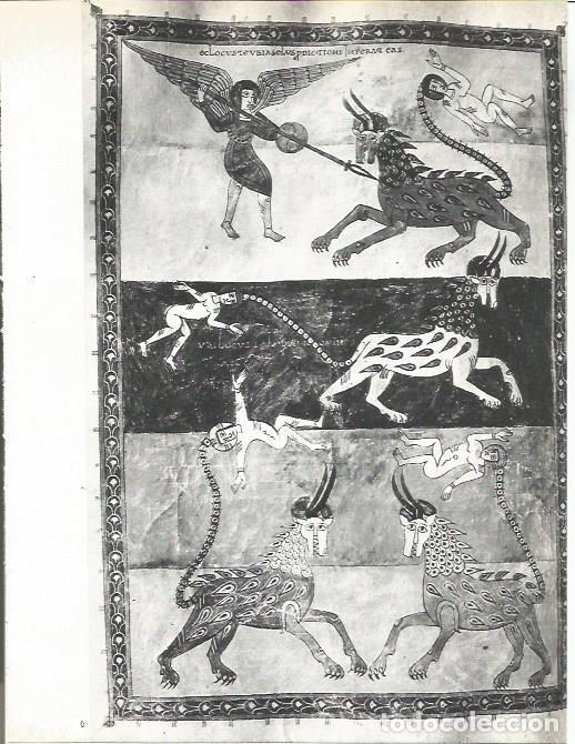 Postais: LAMINA 20675: Comentario del Apocalipsis de Beatus. Girona - Marcel Durliat