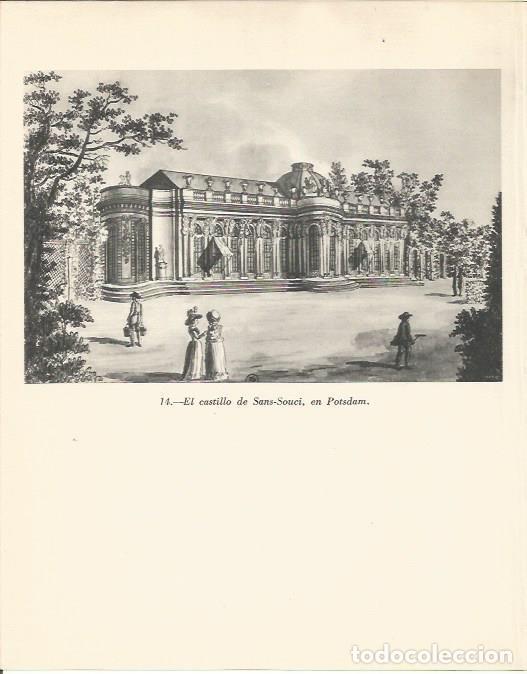 Cartoline: LAMINA 20778: Castillo de Sans Souci en Postdam - Maurice Crouzet