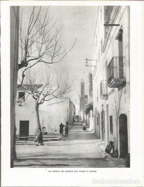Cartoline: LAMINA 21557: Calle de un pueblo del Maresme - Josep Pla