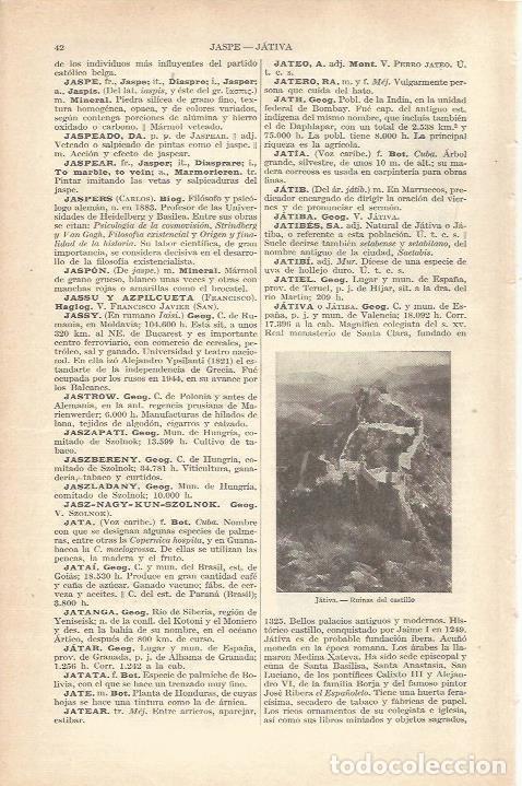 Postales: LAMINA 21147: Ruinas del Castillo de Jativa, Valencia - VVAA