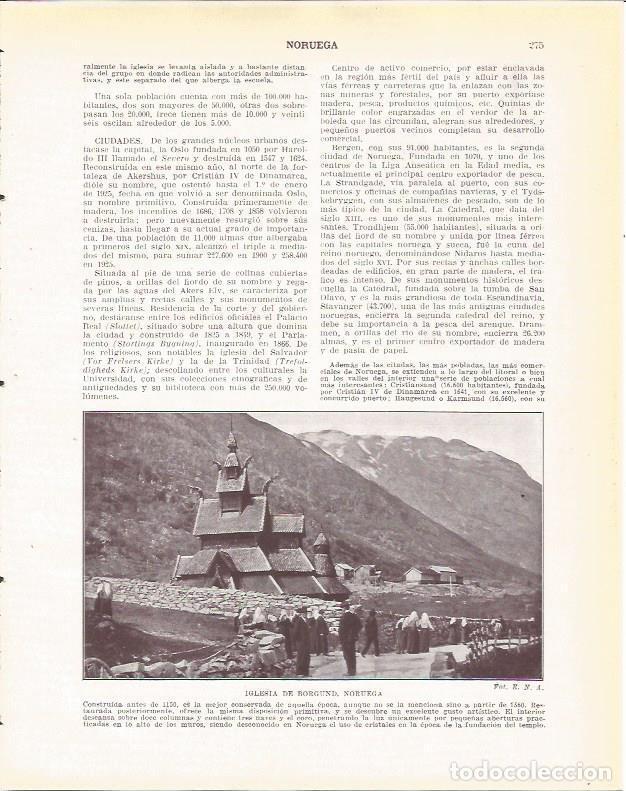 Cartoline: LAMINA 20965: Iglesia de Borgund, Noruega - Beltran y Rozpide