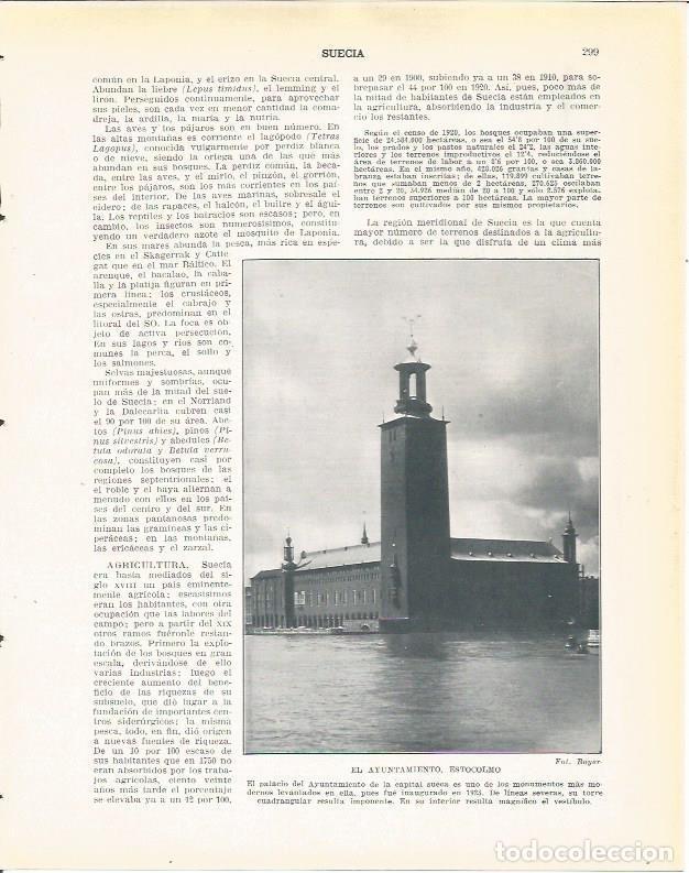 Cartoline: LAMINA 20978: El Ayuntamiento de Estocolmo - Beltran y Rozpide