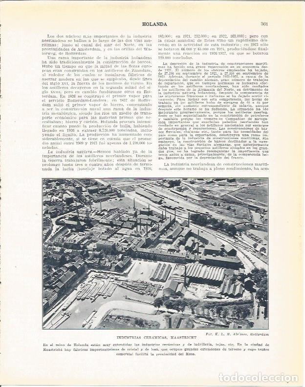 Postkarten: LAMINA 21010: Industrias ceramicas en Maastricht, Holanda - Beltran y Rozpide