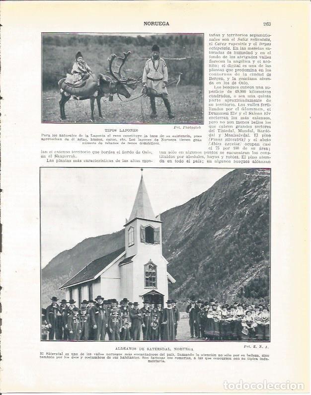 Postkarten: LAMINA 20959: Aldeanos de Satersdal, Noruega - Beltran y Rozpide