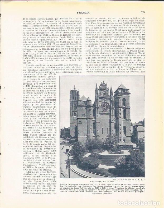 Cartes Postales: LAMINA 21103: Catedral de Roez, Francia - Beltran y Rozpide