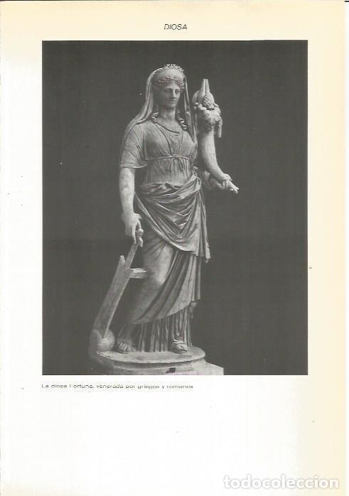 Cartes Postales: LAMINA 22402: La diosa Fortuna - VVAA