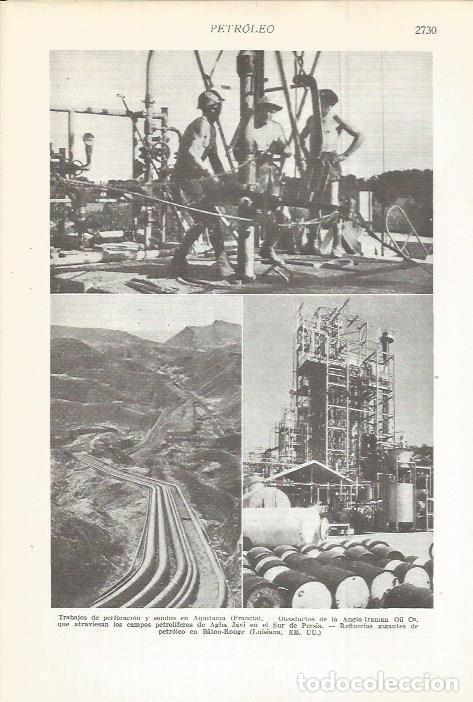 Postais: LAMINA 22525: Petroleo en Iran, Estados Unidos y Francia - VVAA