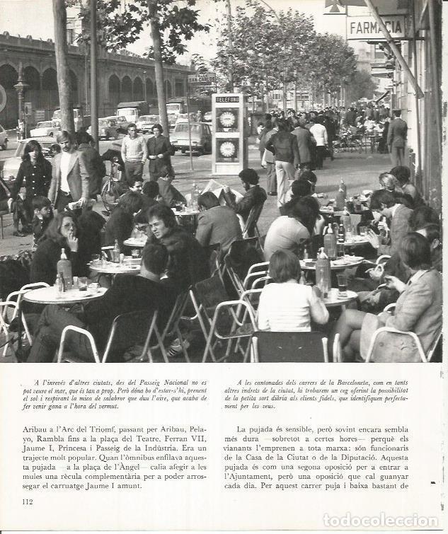 Postkarten: LAMINA 22048: Barcelona. Antiguo Passeig Nacional - Josep Maria Espinas