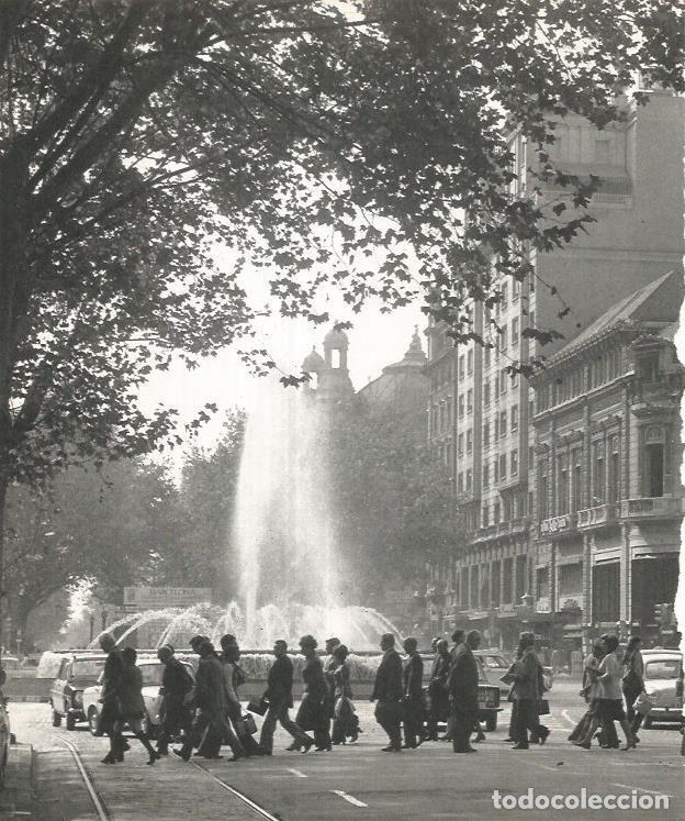 Postales: LAMINA 22108: Barcelona. Fuente en la calle Aribau - Josep Maria Espinas