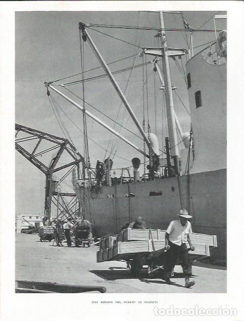 Postales: LAMINA 21855: Puerto de Valencia - Joan Fuster