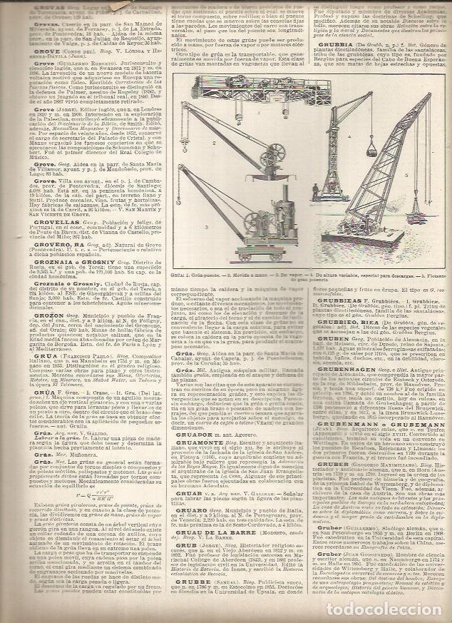 Postcards: LAMINA 23200: Tipos de grua - Varios