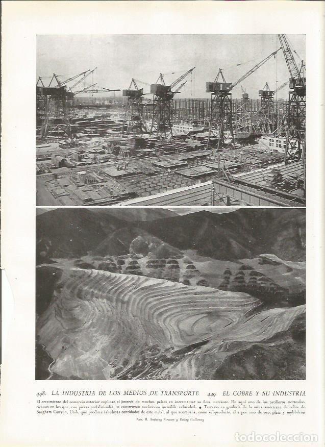 Postcards: LAMINA 22890: Minas de cobre en Estados Unidos - Amando Melon y Ruiz de Gordejuela