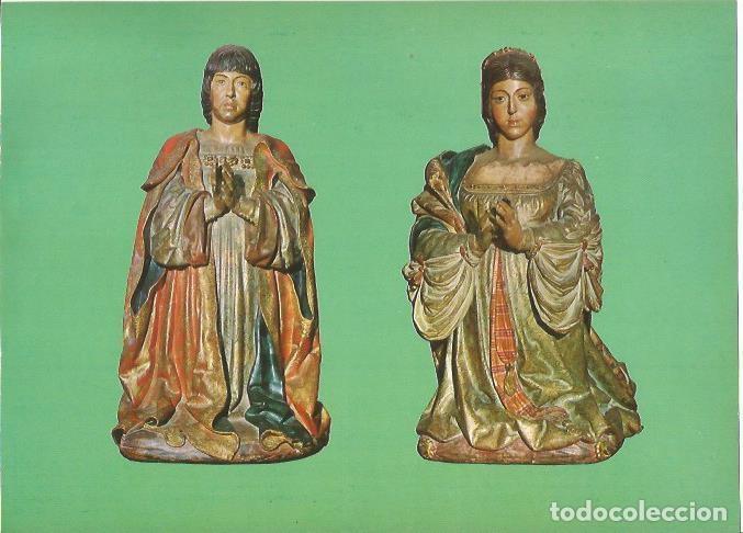 Postales: LAMINA 22630: Fernando e Isabel en la Capilla Real de Granada - Camilo Mira