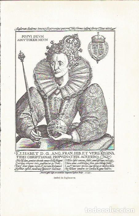 Postkarten: LAMINA 23849: Isabel I de Inglaterra - Jaime Vicens Vives