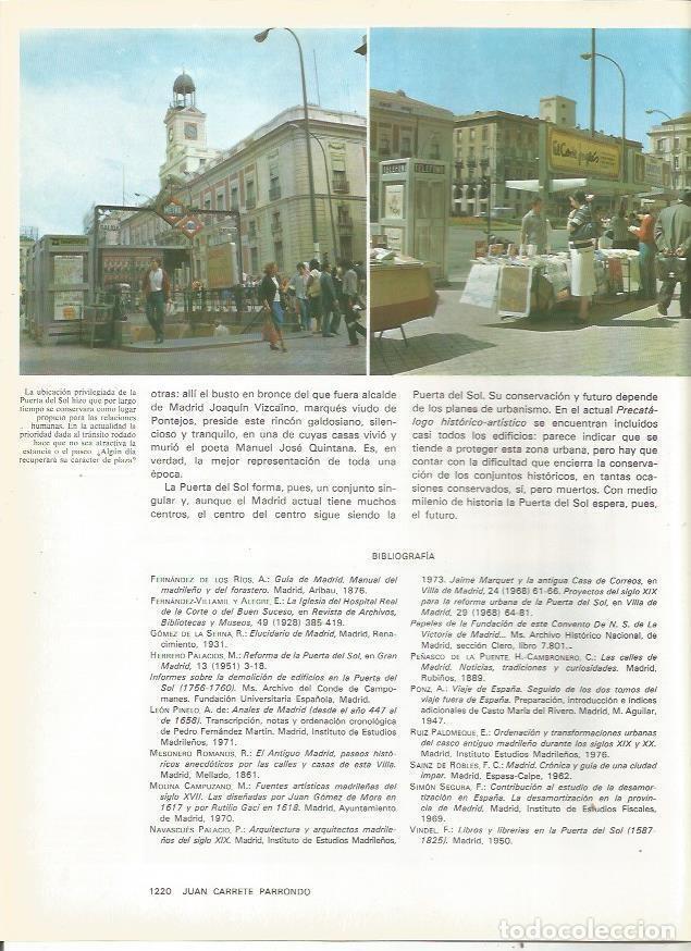 Postais: LAMINA 23458: Madrid La Puerta del Sol - Varios