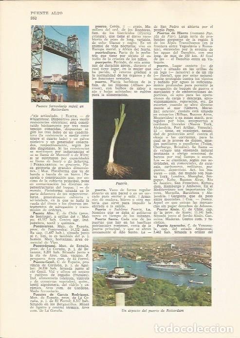 Postkarten: LAMINA 24794: Puente ferroviarioy puerto en Rotterdam - VVAA