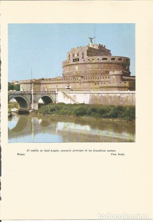 Postales: LAMINA 24747: Castillo de Sant'Angelo en Roma - Martin de Piquer