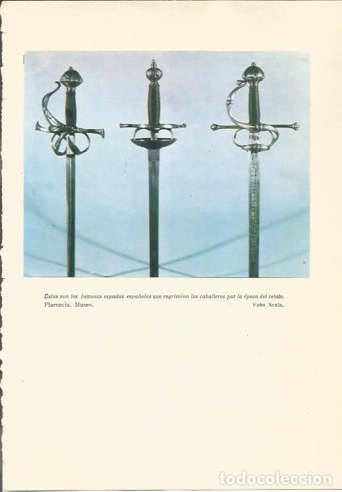 Cartes Postales: LAMINA 24736: Espadas espa&ntilde;olas en el Museo de Florencia - Martin de Piquer
