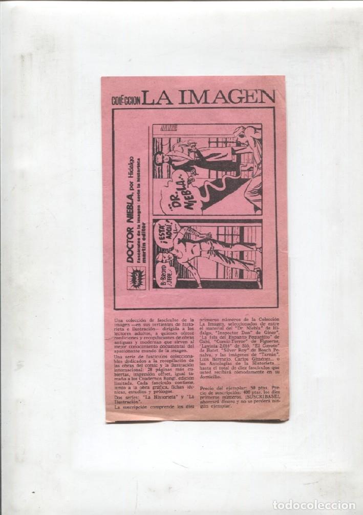 Postcards: Propaganda editorial del album: Doctor Niebla de Hidalgo - Varios